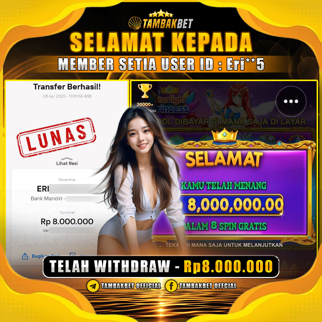 BUKTI JACKPOT GAME STARLIGHT PRINCESS