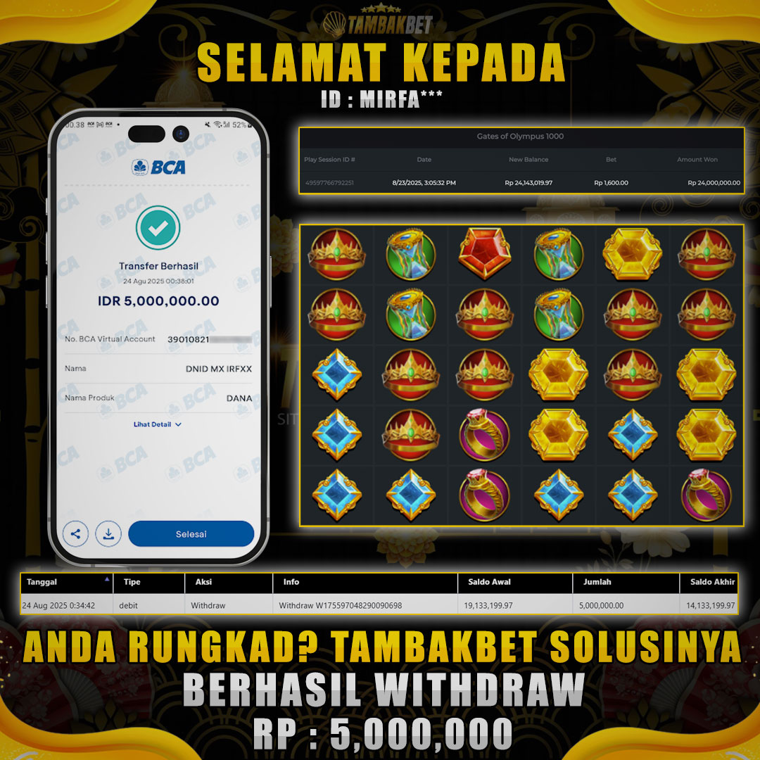 GATES OF OLYMPUS 1000 PECAH PULUHAN JUTA