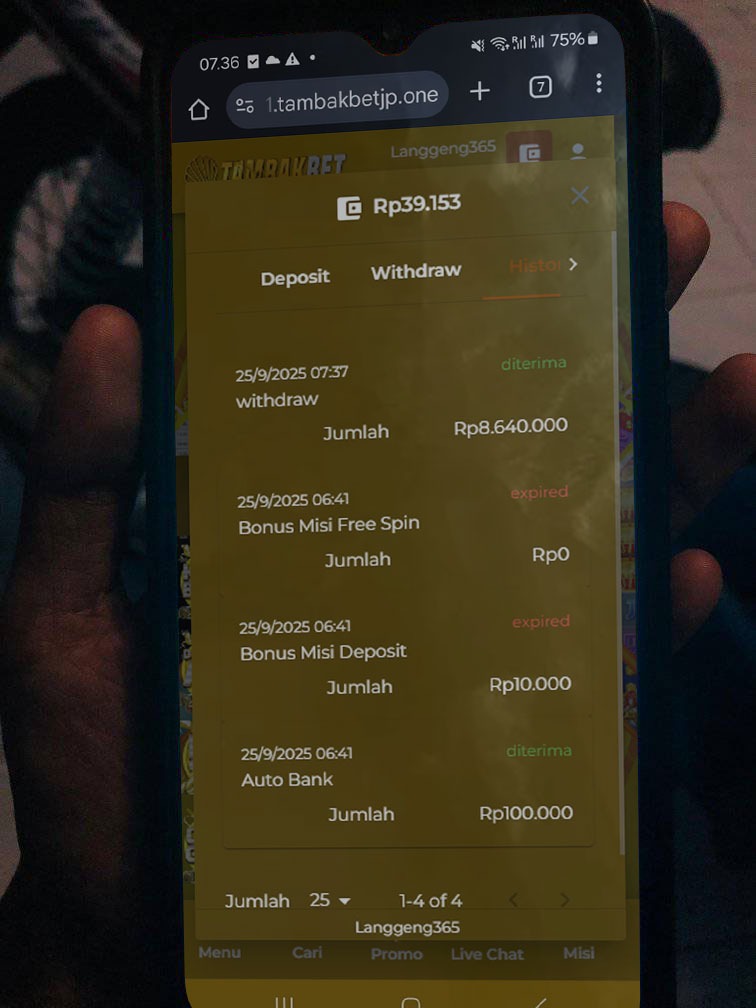 LAPORAN JP MEMBER TAMBAKBET DARI TIDAR ATAS MALANG