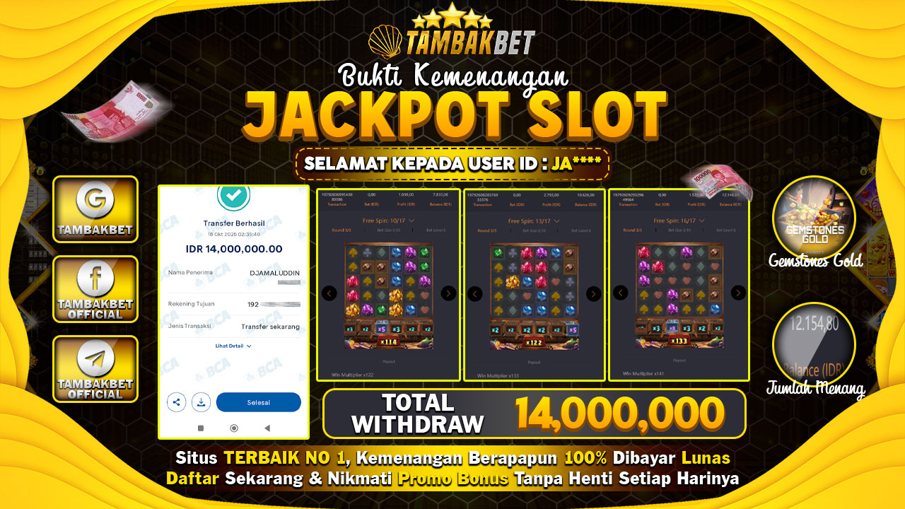 BUKTI JP MEMBER TAMBAKBET ONFIRE BANGET GAK SIA SIA BEGADANG DISINI