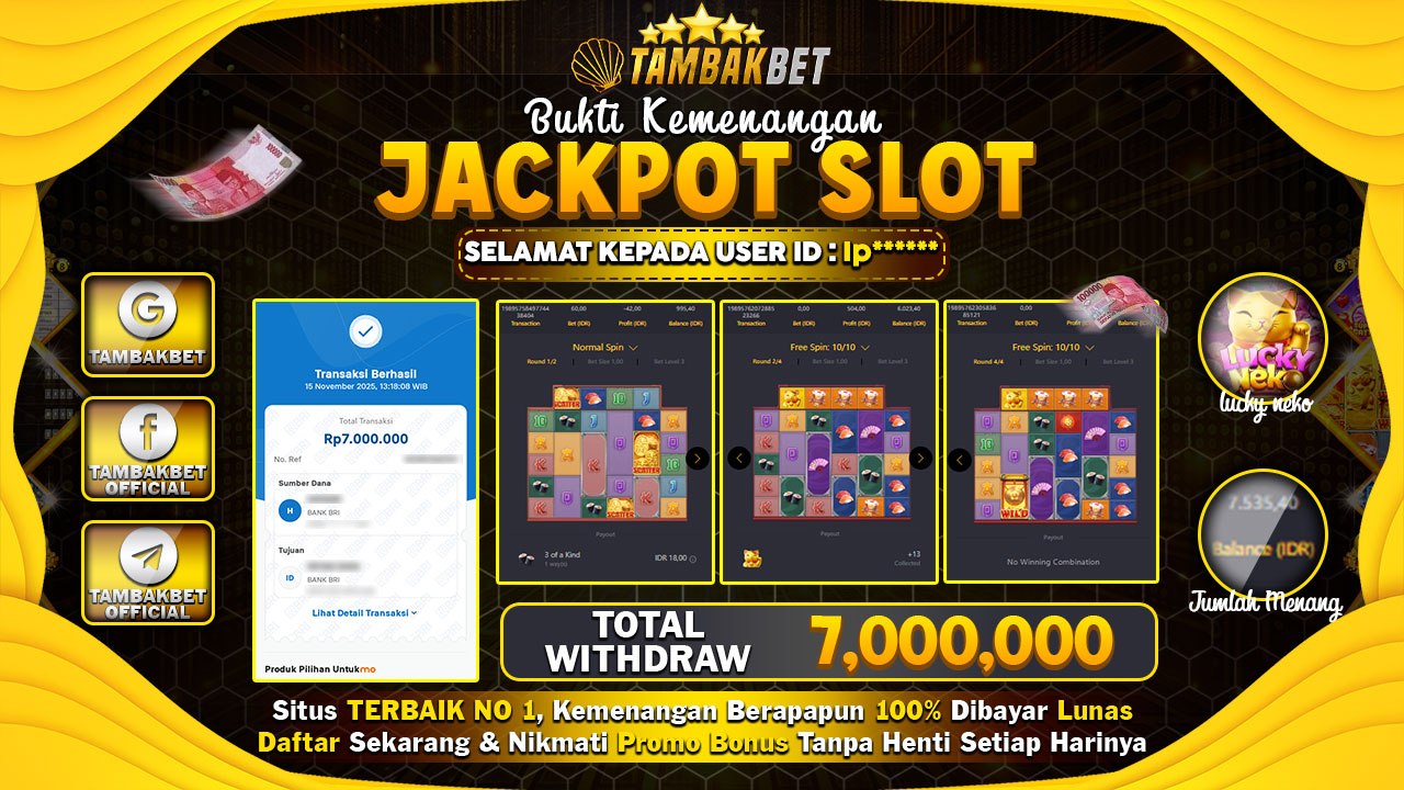 SORE YANG CERAH LANGSUNG DAPAT JACKPOT HARI INI