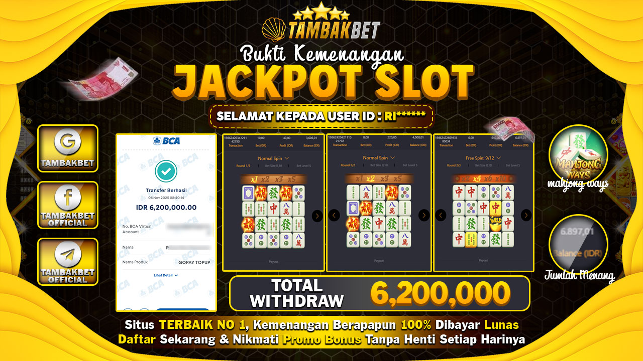 BARU MAIN LANGSUNG JACKPOT BRO ANTI RUNGKAT
