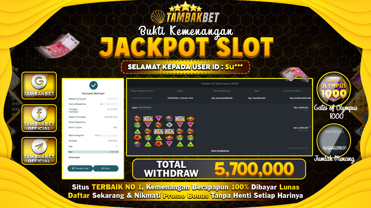 PETIR ZEUS DI TAMBAKBET BIKIN CUAN DERAS